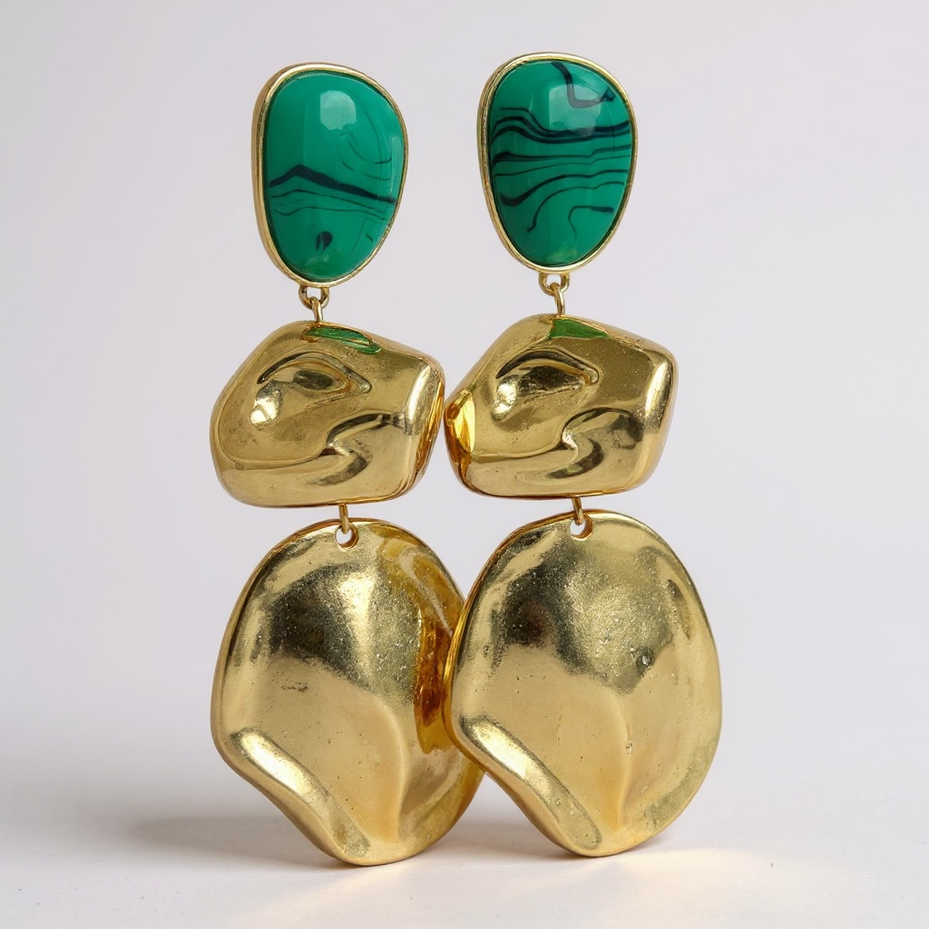 The Emerald Flow Earrings