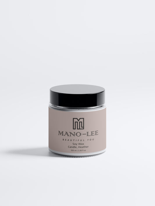 Mano-Lee Heather Soy Candle