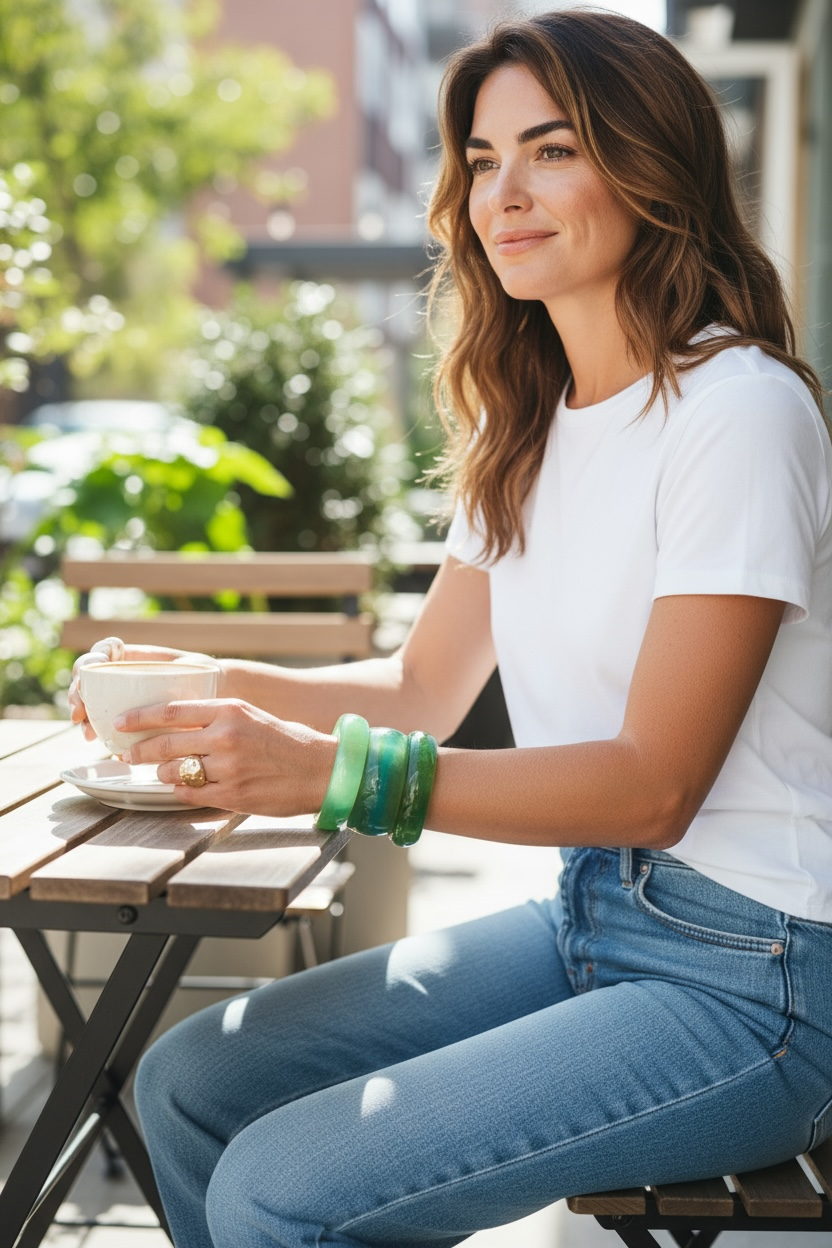 Forest Flow Bangle Set