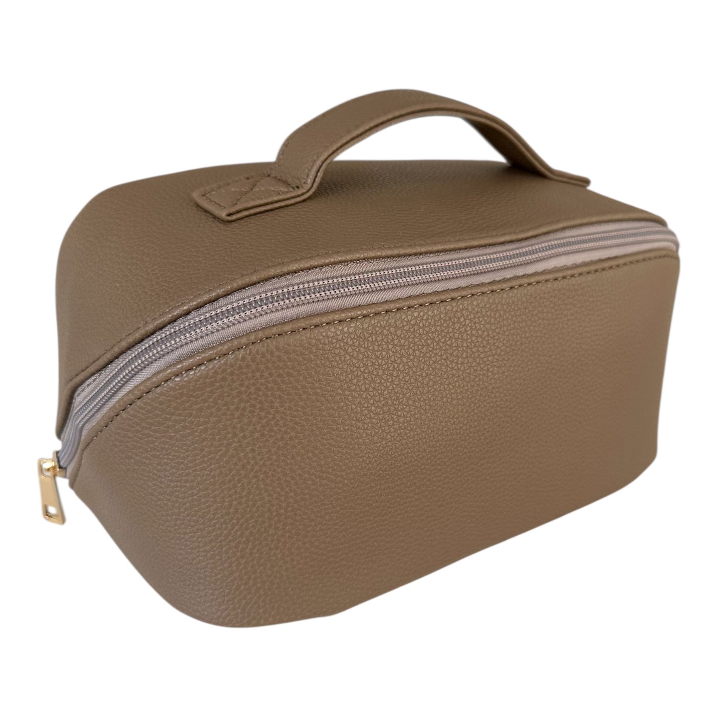 The Serenity Case – Vegan Toilettas in Taupe