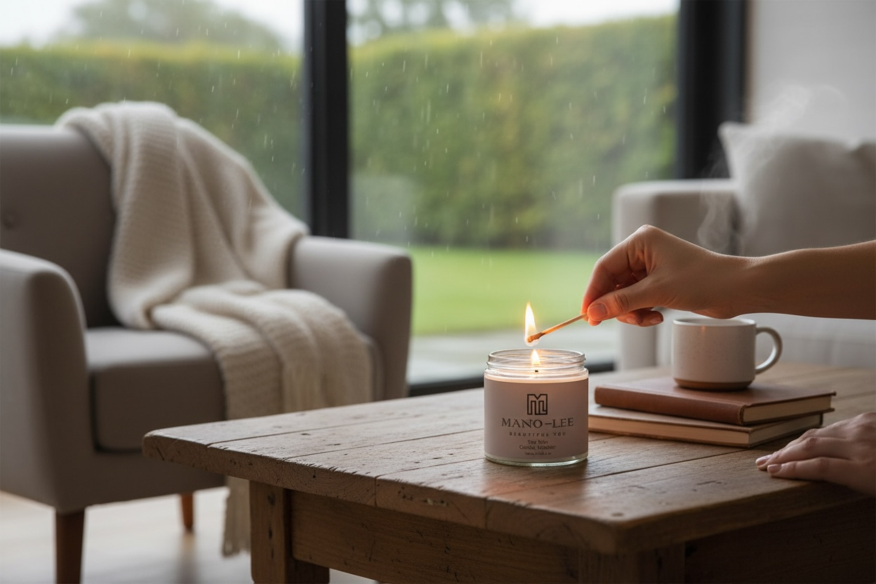 Mano-Lee Wild Flower Soy Candle