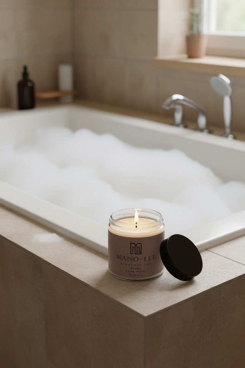 Mano-Lee Heather Soy Candle