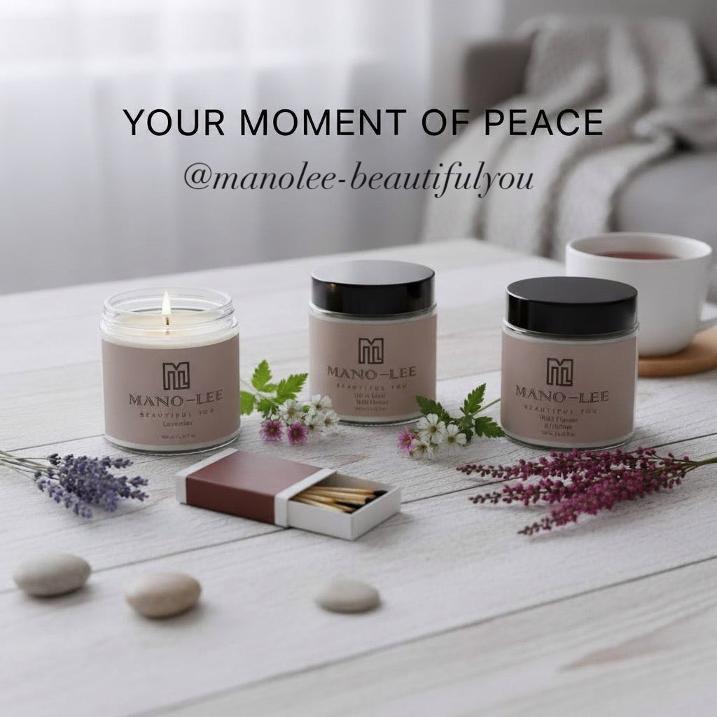 Mano-Lee Heather Soy Candle