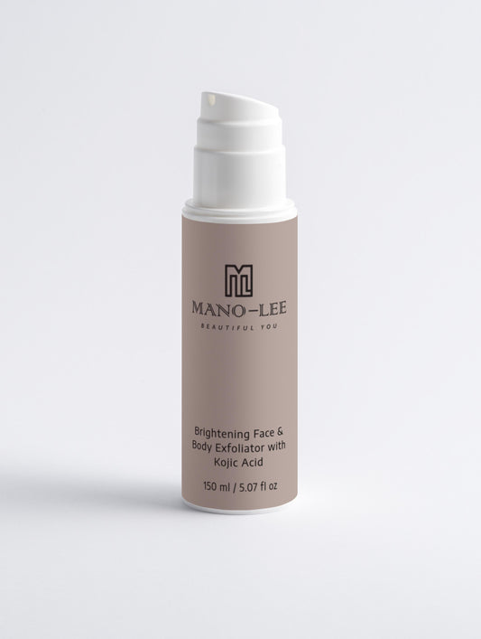 Mano-Lee Brightening Face & Body Exfoliator with Kojic Acid 150 ml