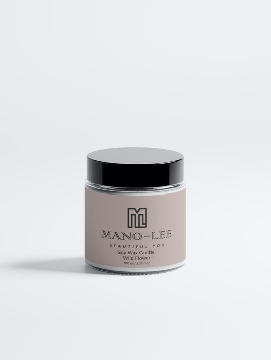 Mano-Lee Wild Flower Soy Candle