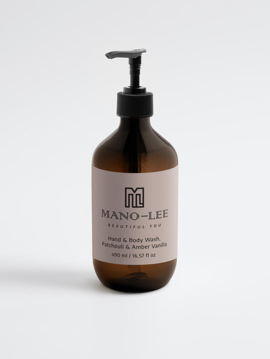 Mano-Lee Shower Silk Bath & Shower gel, Patchouli & Amber Vanilla